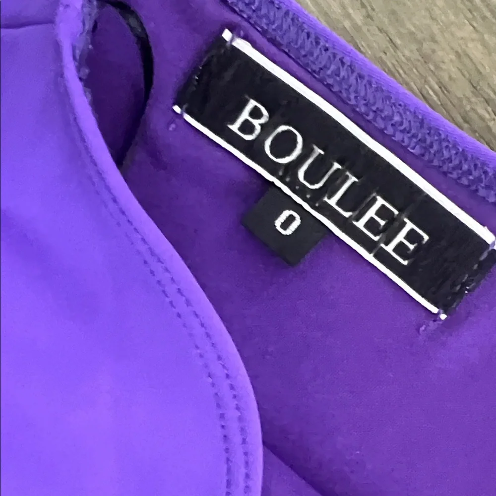 BOULEE PURPLE DRESS - Picture 6 of 8